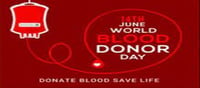 World Blood Donor Day: Give Blood Give Life!!!